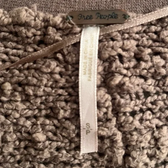 Free People Songbird V-Neck Sweater - Picture 3 of 3